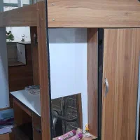 تخت دو طبقه ام دی اف|تخت و سرویس خواب|شیراز, شیخ علی چوپان|دیوار