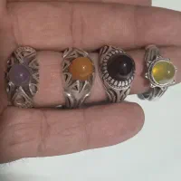 انگشتر نقره کهنه کلکسیونی