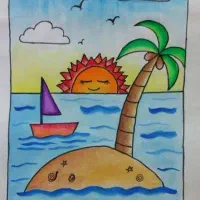 کلاس نقاشی برای کودکان ۷ تا ۱۰ سال