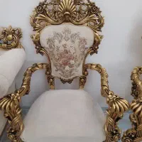 فروش مبل سلطنتی ۷نفره همراه میزنهار خوری|مبلمان خانگی و میز عسلی|تربت‌حیدریه, ۴۵ متری|دیوار
