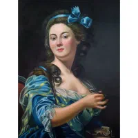 تابلو نقاشی پرتره مجلسی