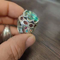 انگشتر موزانایت/سیترین|جواهرات|تهران, جوادیه|دیوار