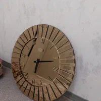 ساعت دیواری آینه ای
