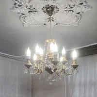 سه عدد لوستر برنجی