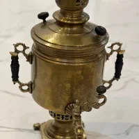 سماور عتیقه لهستان دکوری مهر دار