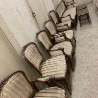 مبل استیل سه گل 9نفره چوبی|مبلمان خانگی و میز عسلی|تهران, آرارات|دیوار
