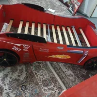 تخت خواب طرح ماشین|تخت و سرویس خواب|آبسرد, |دیوار