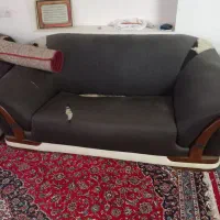 ۴ عدد مبل دسته دوم جهت خانه باغ|مبلمان خانگی و میز عسلی|آران و بیدگل, |دیوار