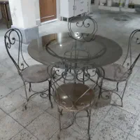 میز و صندلی فرفورژه