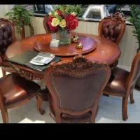 ناهار خوری لوکس وارداتی با صفحه چرخان|مبلمان خانگی و میز عسلی|تهران, دروس|دیوار