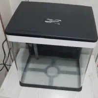 آکواریوم کامل در حد نو دلسا با لوازم جانبی