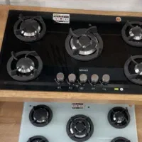 اجاق گاز شیشه سکوریت، هود، سینک مدلfdaet965ا|اجاق گاز و لوازم برقی پخت‌وپز|رشت, رشتیان|دیوار