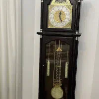 ساعت ایستاده چوبی