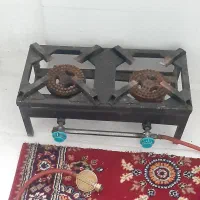 یک عدد گاز دو شعله محکم و در حد نو