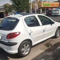 پژو ۲۰۶ پاناروما تیپ ۳ سفید