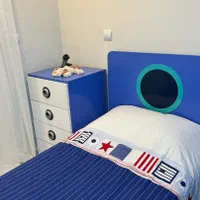 سرویس خواب باتشک طبی و کمدو میز تحریرو کتابخانه|تخت و سرویس خواب|تهران, باغ فیض|دیوار