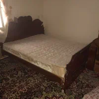 تختخواب باتشک فنری صحیح وسالم ۲میلیون پانصد