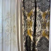 پرده سالن پذیرایی|پرده، رانر، رومیزی|کرج, گوهردشت|دیوار