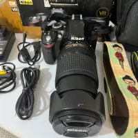دوربین نیکون d3200+لنز۱۸-۱۴۰|دوربین عکاسی و فیلم‌برداری|شیراز, کوشک میدان|دیوار