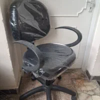 صندلی گردان چرخدار جکدار نو جنس محکم