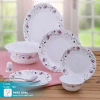 آرکوپال طرح دآیان سرویس آلمانی صورتی بنفش آبی دستی|ظروف سرو و پذیرایی|یزد, |دیوار
