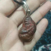 سنگ هبهاب قدیمی و کهربا معاوضه با انگشتره نقره
