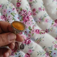 با سلام خدمت عزیزان دو عدد انگشتر نقره