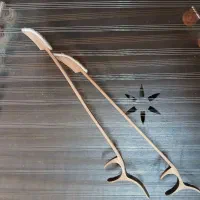 سنتورعلیزاده تک مهربه همراه دوجفت مضراب وکیف وپایه|سازهای سنتی|رشت, سعدی (تختی)|دیوار