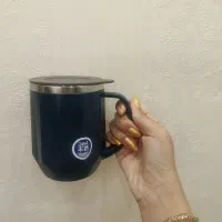 ماگ لیوانی داخل استیل درب دار