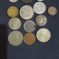 سکه های قدیمی از کشورهای مختلف