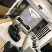 اپارتمان-55متری-پونک-همیلا-سالن-سرتاسرپنجره-قدی