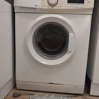 ساعت ایستاده آینه و کنسول لباسشویی|روفرشی|صحنه, |دیوار