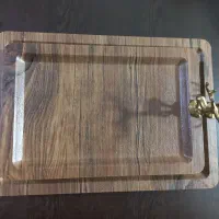 میوه خوری و شیرینی خوری چوبی|ظروف سرو و پذیرایی|لاهیجان, شیشه گران|دیوار