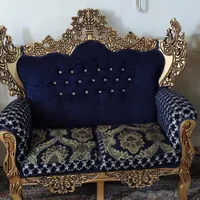 مبل سلطنتی 7 نفره در حد نو|مبلمان خانگی و میز عسلی|بم, |دیوار