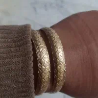 دو عدد النگو طلا