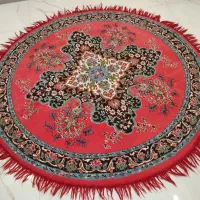 فرش ماشینی گرد کارکرده ولی سالم