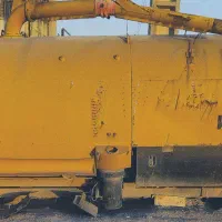 دستگاه جاروب شهری.