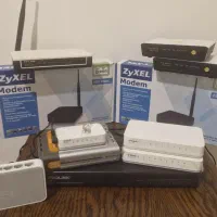 مودم adsl و سوییچ