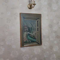 لوستر ۸ شاخه طلایی رنگ ثابت|لوستر و چراغ آویز|کرج, عظیمیه|دیوار