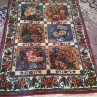 ۲قالی دست بافت نو|فرش|فرخ‌شهر, |دیوار