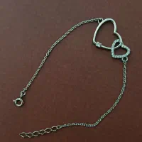 دستبند نقره ظریف زنانه