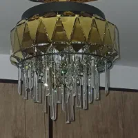 لوستر  فلز طلایی