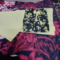 کت شلوار زنانه رنگ لیمویی