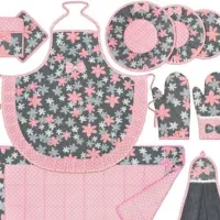 سرویس آشپزخانه باکیفیت|سفره، حوله، دستمال آشپزخانه|ایذه, |دیوار