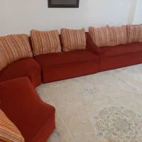 مبل راحتی‌ ال ۹‌نفره|مبلمان خانگی و میز عسلی|مشهد, سلام|دیوار