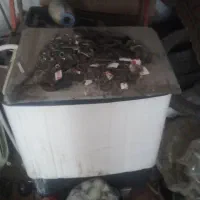 ماشین لباسشویی دوقلودوعدد|ماشین لباسشویی و خشک‌کن لباس|لردگان, |دیوار