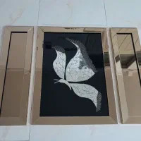 تابلوآیینه ای شاپرک سه تیکه