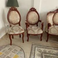 مبل سلطنتی ۹ نفره|مبلمان خانگی و میز عسلی|پاکدشت, پاکدشت (مامازند)|دیوار