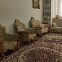 سرویس ۷نفره باجلومبلی|مبلمان خانگی و میز عسلی|مشهد, فدک|دیوار