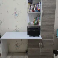 کتابخانه و میز تحریر